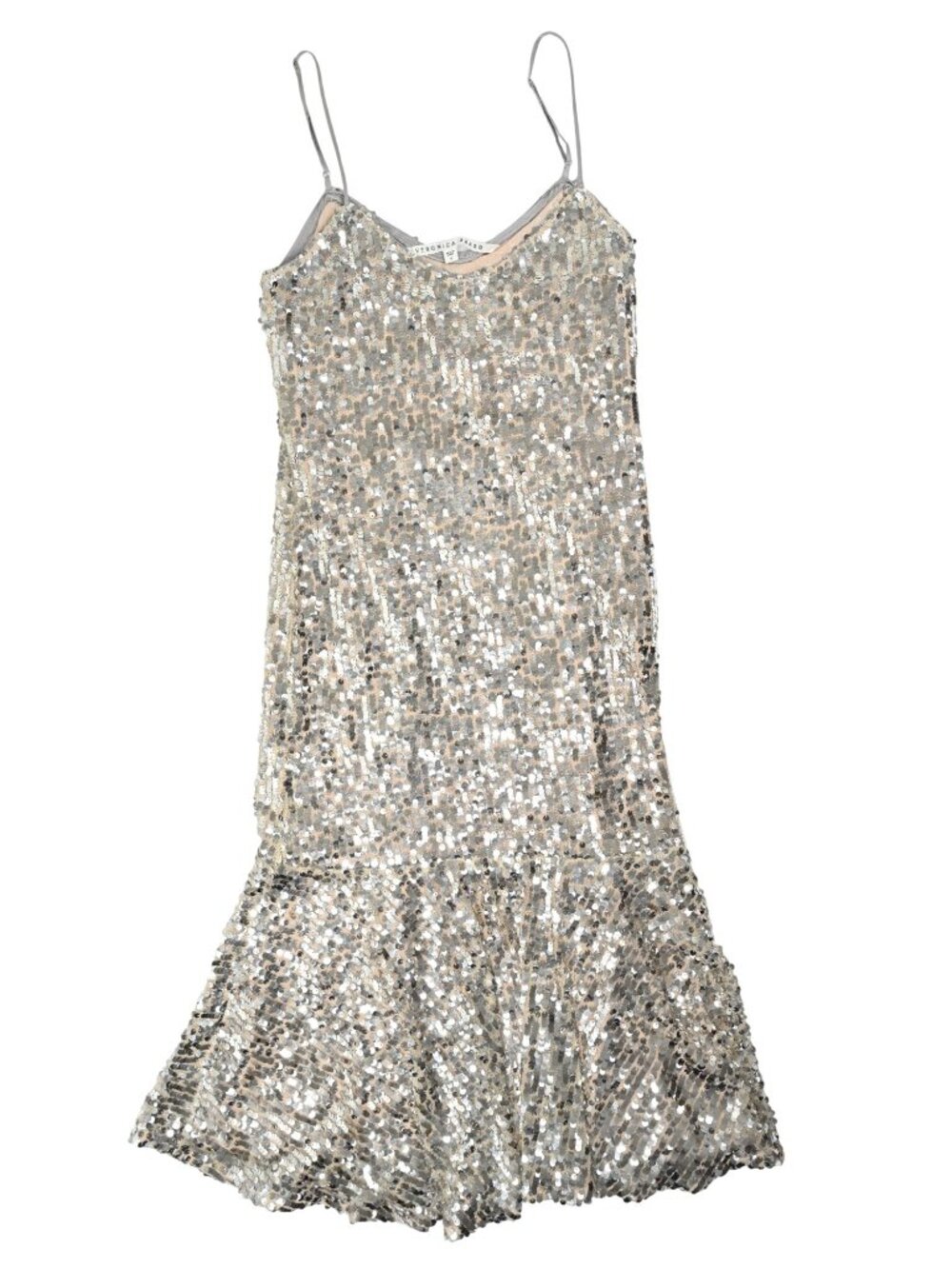 Veronica Beard Mykola Dress in Silver
